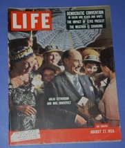 ADLAI STEVENSON LIFE MAGAZINE VINTAGE 1956 - £31.59 GBP