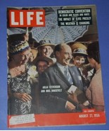 ADLAI STEVENSON LIFE MAGAZINE VINTAGE 1956 - $54.69 CAD