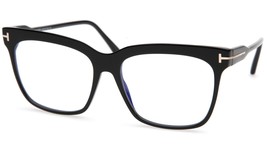 NEW TOM FORD TF5768-B 001 Black Eyeglasses Frame 54-15-140mm B44mm Italy - £144.58 GBP