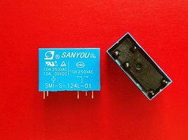 SMI-S-124L-01, 24VDC Relay, SANYOU Brand New!! - $6.50