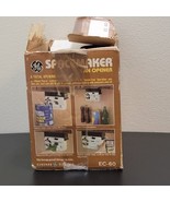 Vintage GE Spacemaker Electric Can Opener / Bag Opener White EC-60 NOS READ - $1,229.27 MXN