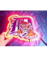MLB Detroit Tigers Baseball Neon Light Sign 10&#39;&#39; x 8&#39;&#39; - £155.58 GBP