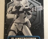 Star Wars Power Of First Order Trading Card #FO5 Flametrooper - £1.55 GBP