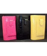 Buxton Faux Croc Clutch Purse w/Strap &amp; Checkbook Organizer ~ Choice of ... - $278.45 MXN