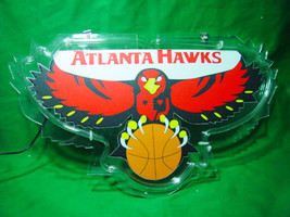 NBA Atlanta Hawks Basketball Neon Light Sign 10&#39;&#39; x 8&#39;&#39; - £159.07 GBP