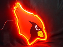 NFL Arizona Cardinals Neon Light Sign 8&#39;&#39; x 10&#39;&#39; - £157.24 GBP