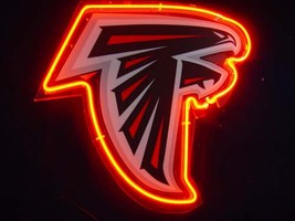 NFL Atlanta Falcons Football Neon Light Sign 10&#39;&#39; x 8&#39;&#39; - £157.24 GBP
