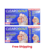 2X Clearogout - Uric Acid Crystals Formula 4g 35&#39;s Relief for Gout Therapy - $52.96