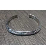 Vintage Native Navajo 925 Sterling Silver Cuff by Shirley Plummer Free S... - $1,304.24 MXN