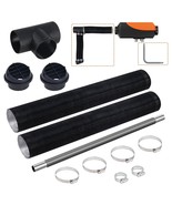 VEVOR Diesel Heater Pipe Ducting Set, 3&quot; Extendable Air Duct Hose, 1&quot; St... - $1,002.28 MXN