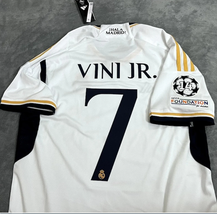 Maglia Real Madrid Vini Jr. #7 Home, 2023/2024, da calcio Madrid Vini Jr... - $67.02