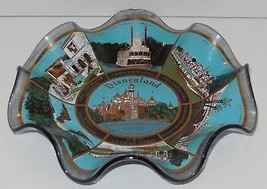 Vintage 50&#39;s 60&#39;s Disneyland  Exclusive Candy Dish Ashtray Glassware Souvenir - £38.44 GBP