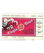 1978 Fiesta bowl Ticket Stub Arkansas UCLA - £263.49 GBP