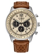 Citizen Mens Watch Eco Drive Chronograph CA4500-08X Stainless Steel 100m... - $369.26 CAD