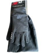 New Balance Onyx Grid Fleece Gloves And Neck tube Combo Large Black  Adult - $28.04