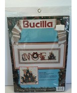 Bucilla Counted Cross Stitch Kit #82600 Christmas FESTIVE NOEL  Santa 8&quot;... - £10.22 GBP