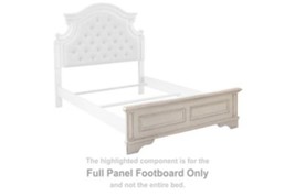 Realyn - Chipped White - Full Panel Footboard - $1,812.15 MXN
