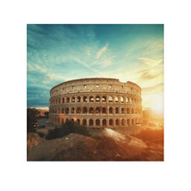 Roman Coliseum Face Towel - $16.14