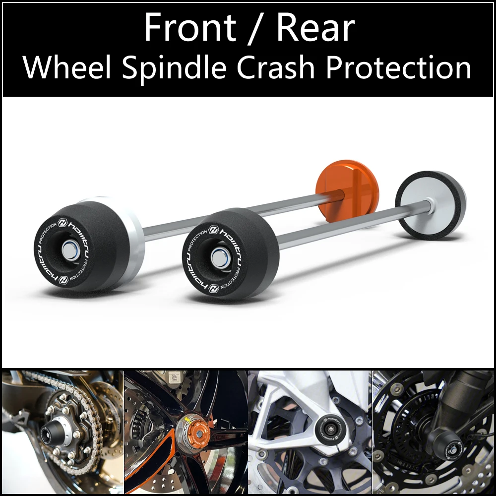 Front Rear wheel Spindle Crash Protection FOR KTM 1290 Super DuKe R/RR/GT/R Evo - £26.21 GBP+