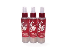 Bath and Body Works Japanese Cherry Blossom Diamond Shimmer Mist - Lot of 3 - £24.77 GBP