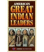 America&#39;s Great Indian Leaders [VHS Tape] - £6.95 GBP
