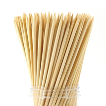 Natural Bamboo Skewers 12” (200 PCS) for Bbq，Appetiser，Fruit，Cocktail，Kabob，Choc - £16.85 GBP