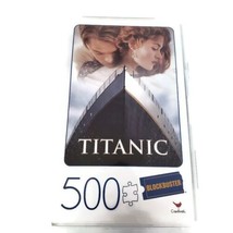TITANIC Blockbuster Video VHS Case 500 Piece Jigsaw Puzzle Cardinal #605... - £10.91 GBP