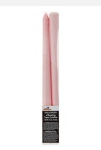 Halloween Bleeding Taper Candles w/ Traditional Tapered Shape Unscented 2 Count - £8.09 GBP