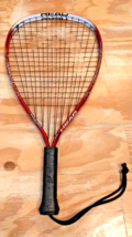 Head Nano Titanium Racquetball Sports Racket 22&quot; Grip Ti Demon Black Red - £20.17 GBP