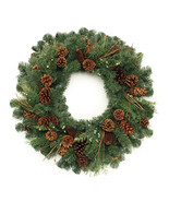 Mixed Pine and Pinecone Wreath 32&quot;D - $148.58 CAD