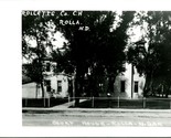 RPPC Rolla North Dakota ND Rollette County Court House UNP Postcard P11 - $44.50