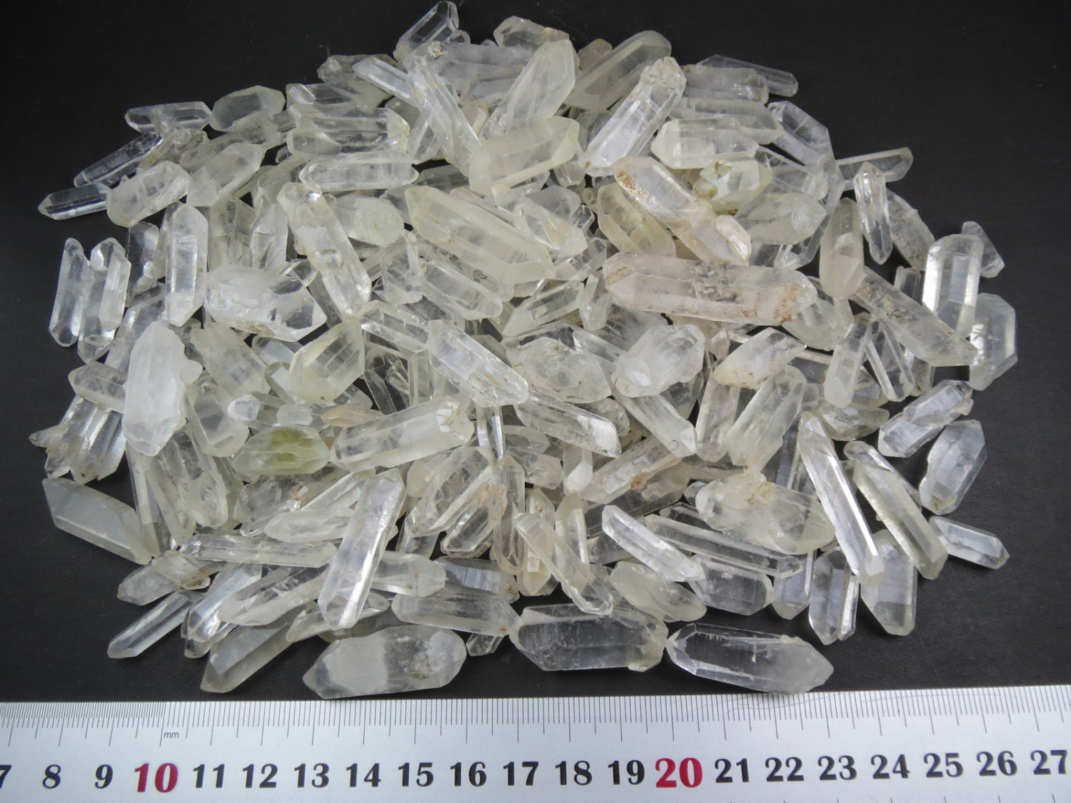 Gorgeous -------100 gm-------double terminated crystal clear Quartz from Baluchi - $10.00