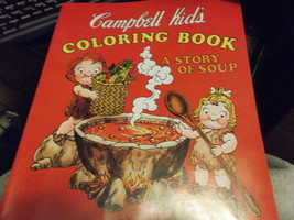 Campbell Kids&#39; Coloring Book- A Story of Soup In Original Envelope 1976 - £11.78 GBP