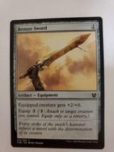 MTG Magic The Gathering Card Bronze Sword Artifact Equipment Theros Beyond Death - £5.77 GBP