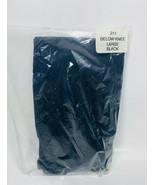 Ladies Below Knee Soft Top Compression Stockings Closed Toe LARGE, BLACK... - £6.96 GBP