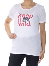 Columbia Womens Outdoor Elements Graphic Print Top Size Small Color White - £32.34 GBP