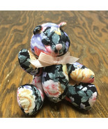 Small decorative vintage shelf sitter stuffed cat Cottage chic home decor  - €17,09 EUR