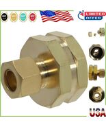 ANSI-Certified 3/8&quot; to 3/4&quot; FHT Compression Brass Adapter for Potable Water - $19.92 CAD