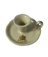 Vintage Hall USA Seaview Country Club Candlestick Holder Ashtray Cream C... - $19.80
