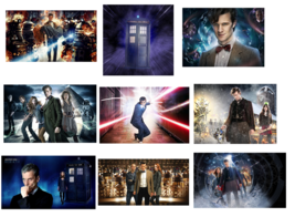 9 Doctor Who inspired Stickers,Party Supplies,Favors, Birthday,Labels,Decoration - $11.99