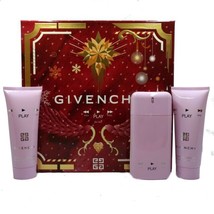 Givenchy Play Perfume 2.5 Oz Eau De Parfum Spray 3 Pcs Gift Set - £235.33 GBP