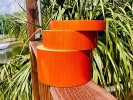 Orange Reflective Tape Flexible High Intensity 1&quot; 2&quot; 4&quot; ULG Nikkalite Ty... - £8.33 GBP+