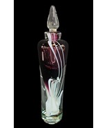 RICHARD JOLLEY Signed Studio Art Glass Perfume Bottle Vintage Rare Find - $556.89 CAD