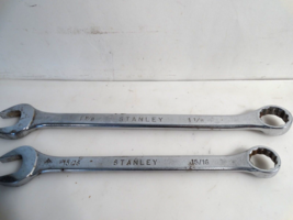 Stanley Combination Wrenches 1-1/8&quot;, 15/16&quot; U.S.A. (1a) - £18.59 GBP