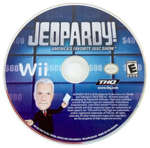 Jeopardy! Nintendo Wii 2010 Video Game DISC ONLY trivia gameshow Alex Trebek - £10.91 GBP