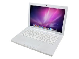 Apple MacBook Core 2 Duo White Computer 2.1ghz 13&quot; MB402LL/A -- Loaded Office 11 - £157.23 GBP