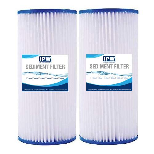 Compatible for HDX4PF4 Pleated High Flow Whole House Water Filter: Reduces Sedim - $26.99