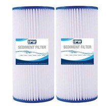 Compatible for HDX4PF4 Pleated High Flow Whole House Water Filter: Reduces Sedim - £21.17 GBP