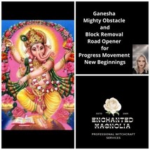 Ganesha Mighty Obstacle and Block Removal ~Road Opener for Progress spel... - $46.75