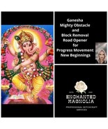 Ganesha Mighty Obstacle and Block Removal ~Road Opener for Progress spell ritual - $46.75